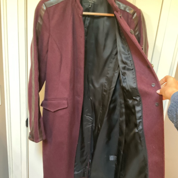 rag & bone New York 100% virgin wool coat, medium - Picture 3 of 7